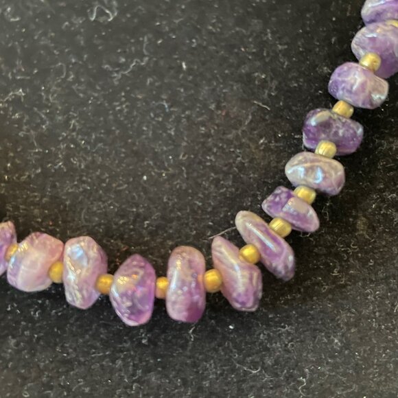 amethysts necklace - Picture 1 of 3